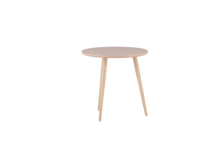 Vind Askim Sidobord Ø48 Beige