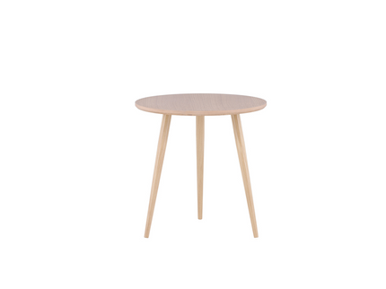 Vind Askim Sidobord Ø48 Beige