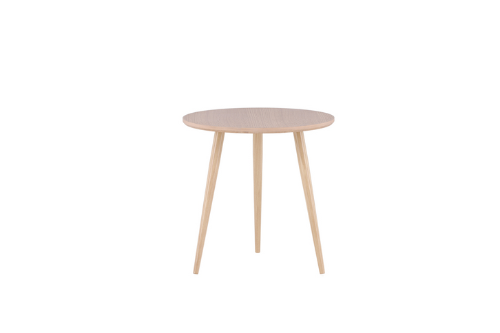 Vind Askim Sidobord Ø48 Beige