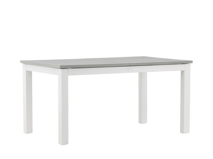 Venture Home Albany Rektangulärt Matbord Utomhus Vit 74 x 152 x 90