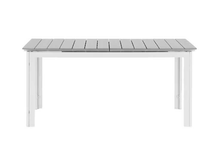 Venture Home Levels Rektangulärt Matbord Utomhus Vit 75 x 160 x 100
