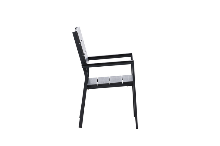 Venture Home Levels Matstolar 2-pack Svart Utomhus
