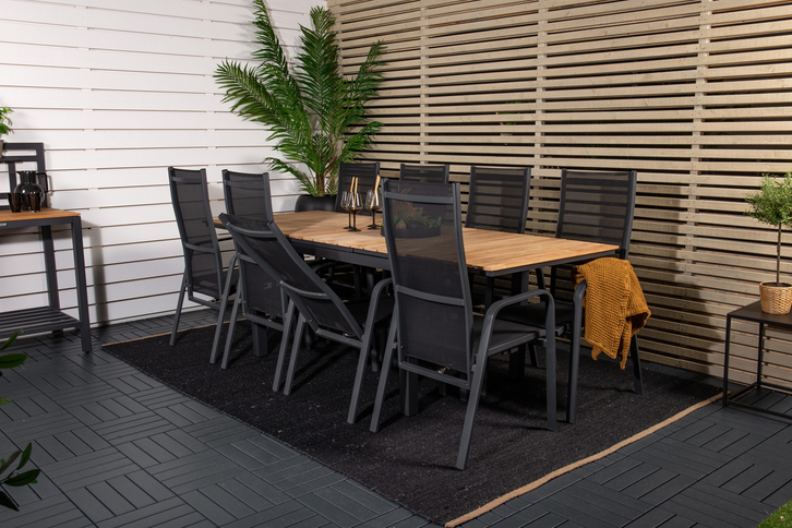 Venture Home Copacabana Reclinerstolar 2-pack Svart