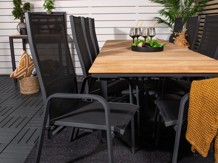 Venture Home Copacabana Reclinerstolar 2-pack Svart