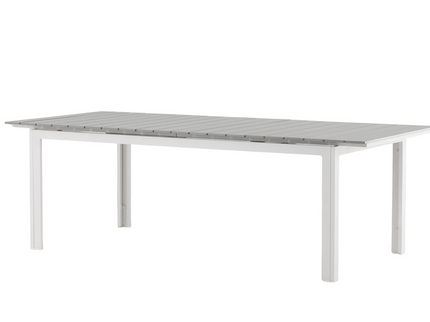 Venture Home Levels Rektangulärt Matbord Utomhus Vit 75 x 229 x 100