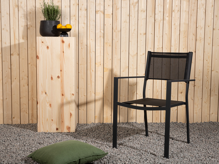 Venture Home Copacabana Matstolar 2-pack Svart Utomhus