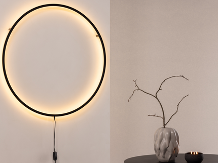 Vind Sörmjöle x Josefin Lustig Vägglampa Svart