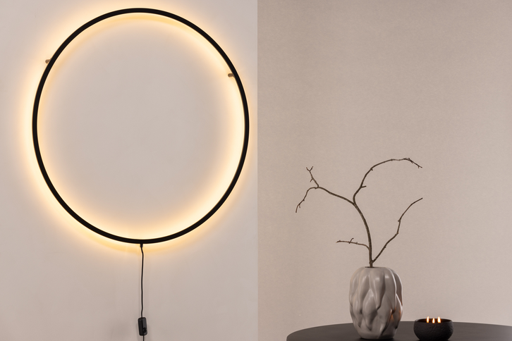 Vind Sörmjöle x Josefin Lustig Vägglampa Svart