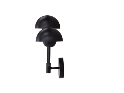 Vind Lyckorna Vägglampa Svart