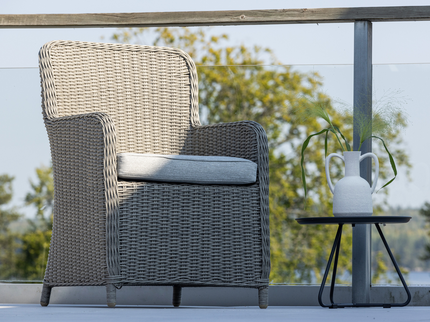 Venture Home Wembley Matstolar 2-Pack Grå Utomhus