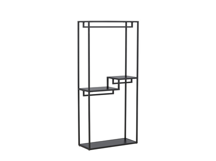 Venture Home Staal Klädhängare 35 x 188 Svart