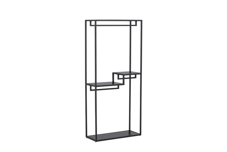 Venture Home Staal Klädhängare 35 x 188 Svart