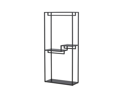 Venture Home Staal Klädhängare 35 x 188 Svart