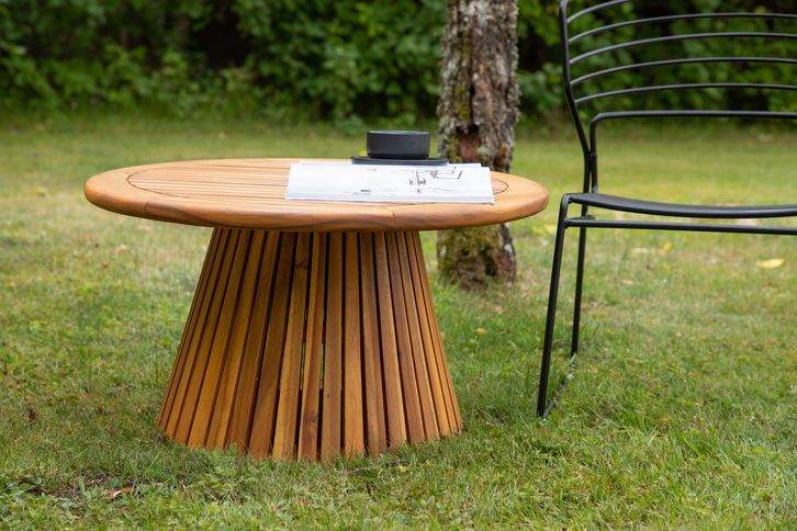 Venture Home Lumpur Soffbord Ø70 Natur Utomhus