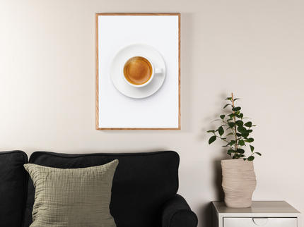 Venture Home Skimmed Coffee Poster Brun