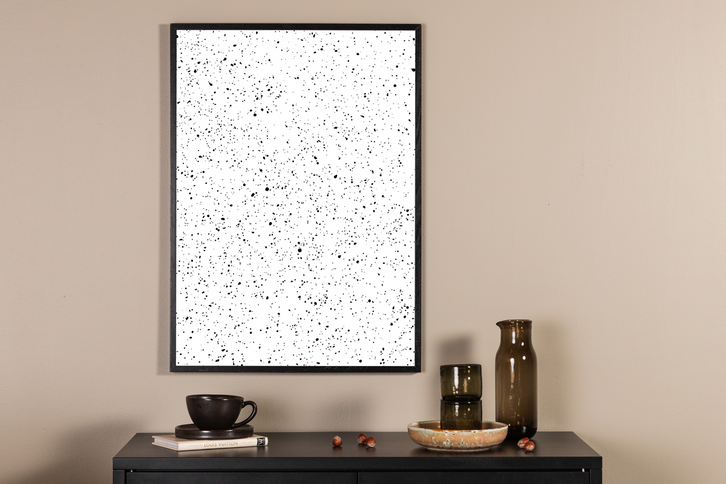 Venture Home Dots Posters Vit