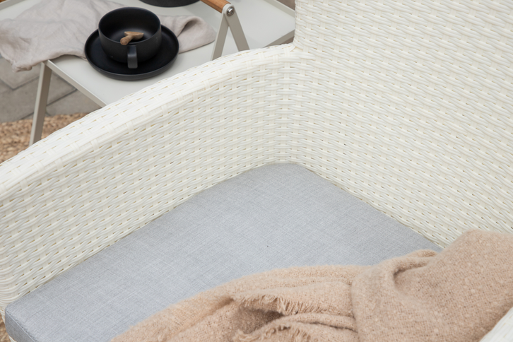 Venture Home Malina Matstolar 2-pack Vit Utomhus