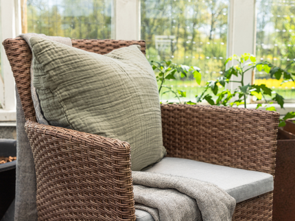 Venture Home Malina Matstolar 2-Pack Natur Utomhus