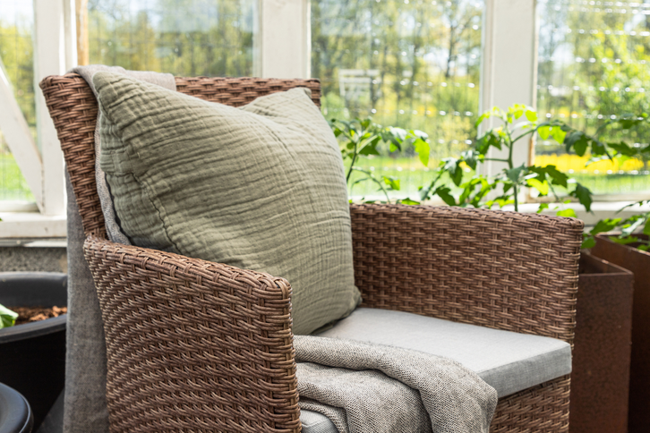 Venture Home Malina Matstolar 2-Pack Natur Utomhus