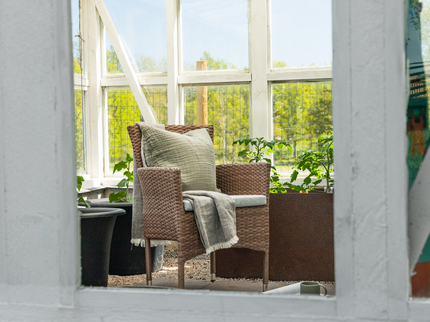 Venture Home Malina Matstolar 2-Pack Natur Utomhus