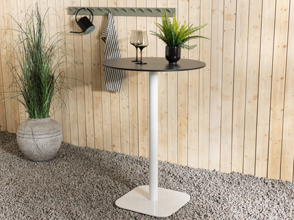 Venture Home Milano Barbord Utomhus Ø70 Vit