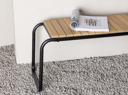 Venture Home Holmbeck Bänk 136 x 40 Natur Utomhus