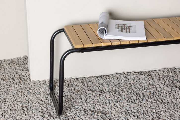 Venture Home Holmbeck Bänk 136 x 40 Natur Utomhus