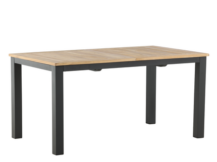Venture Home Panama Rektangulärt Matbord Utomhus Svart 75 x 210 x 90