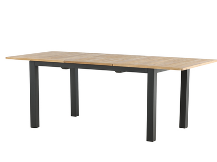 Venture Home Panama Rektangulärt Matbord Utomhus Svart 75 x 210 x 90