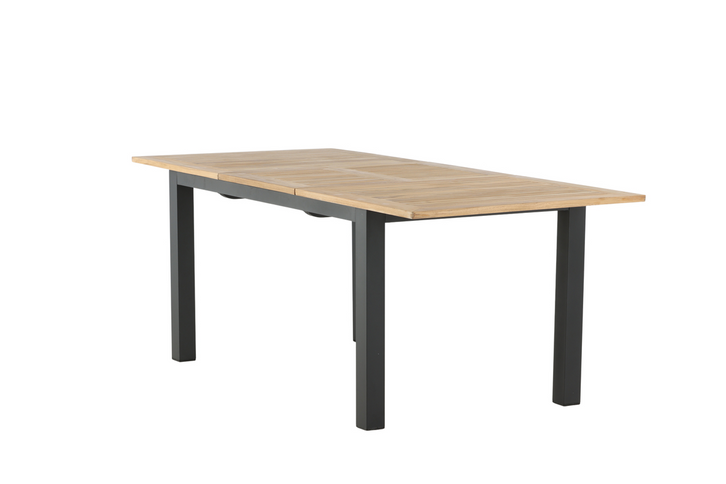 Venture Home Panama Rektangulärt Matbord Utomhus Svart 75 x 210 x 90