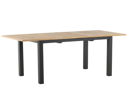 Venture Home Panama Rektangulärt Matbord Utomhus Svart 75 x 210 x 90