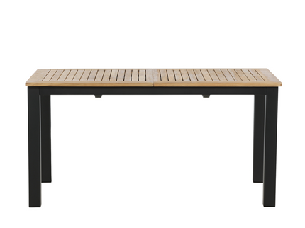 Venture Home Panama Rektangulärt Matbord Utomhus Svart 75 x 210 x 90