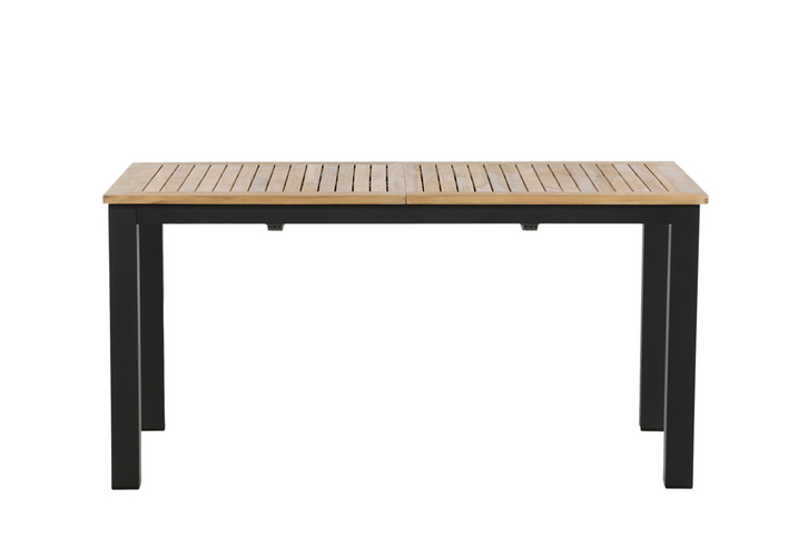 Venture Home Panama Rektangulärt Matbord Utomhus Svart 75 x 210 x 90