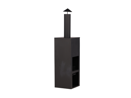 Venture Home Makarima Eldstad 45 x 45 x 199 Svart
