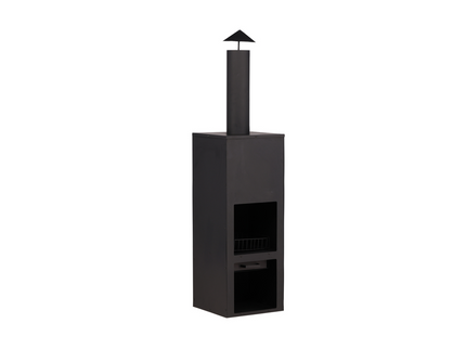 Venture Home Makarima Eldstad 45 x 45 x 199 Svart