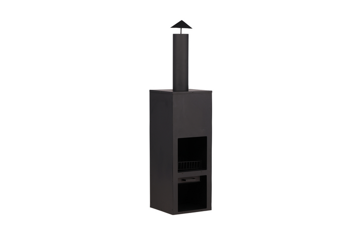 Venture Home Makarima Eldstad 45 x 45 x 199 Svart