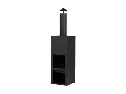 Venture Home Makarima Eldstad 45 x 45 x 199 Svart