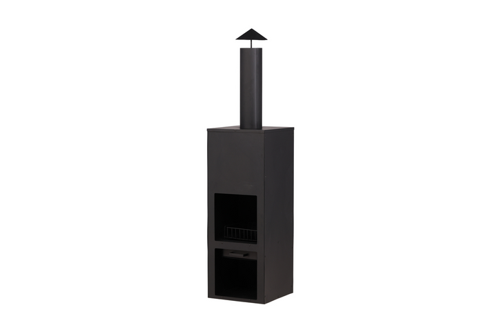 Venture Home Makarima Eldstad 45 x 45 x 199 Svart