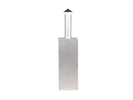 Venture Home Makarima Eldstad 45 x 45 x 199 Silver