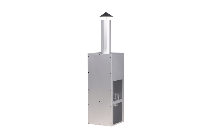 Venture Home Makarima Eldstad 45 x 45 x 199 Silver