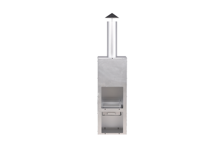 Venture Home Makarima Eldstad 45 x 45 x 199 Silver