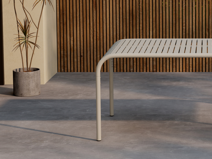 Venture Home Borneo Rektangulärt Matbord Utomhus Beige