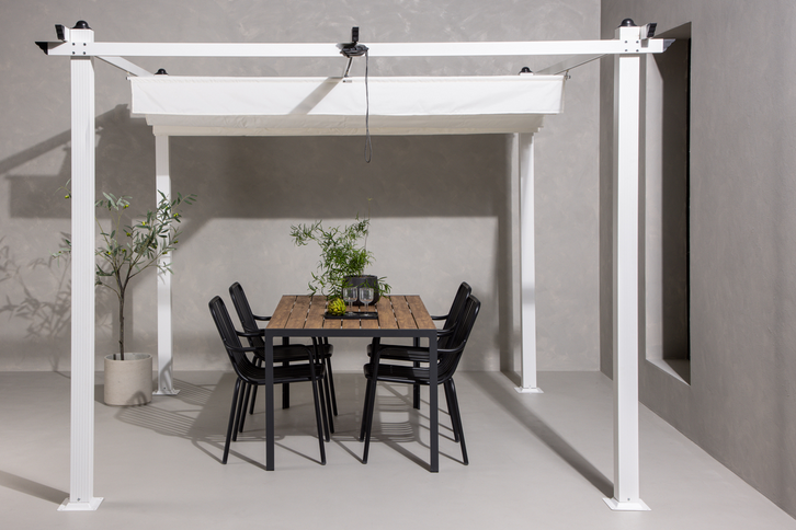 Venture Home Lazio Pergola 295 x 295 x 248 Vit