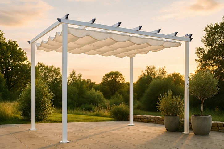 Venture Home Lazio Pergola 345 x 395 x 246 Vit