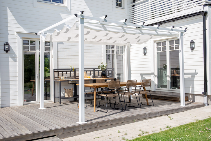 Venture Home Lazio Pergola 345 x 395 x 246 Vit