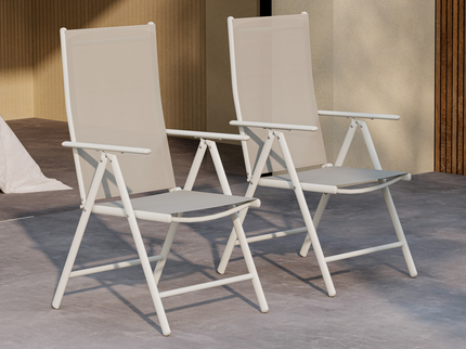 Venture Home Break Matstolar Beige 2 Pack
