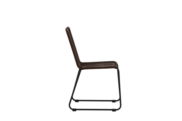 Venture Home Lindos Matstolar 2-Pack Brun Utomhus