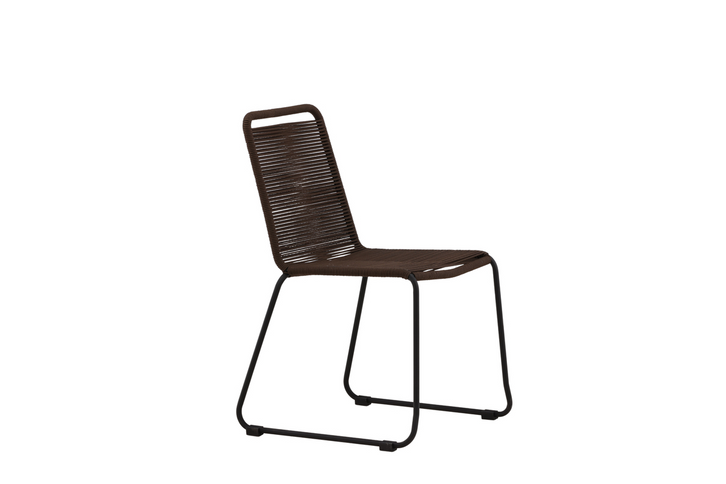 Venture Home Lindos Matstolar 2-Pack Brun Utomhus