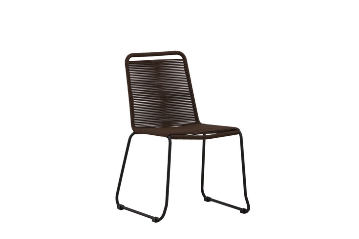 Venture Home Lindos Matstolar 2-Pack Brun Utomhus