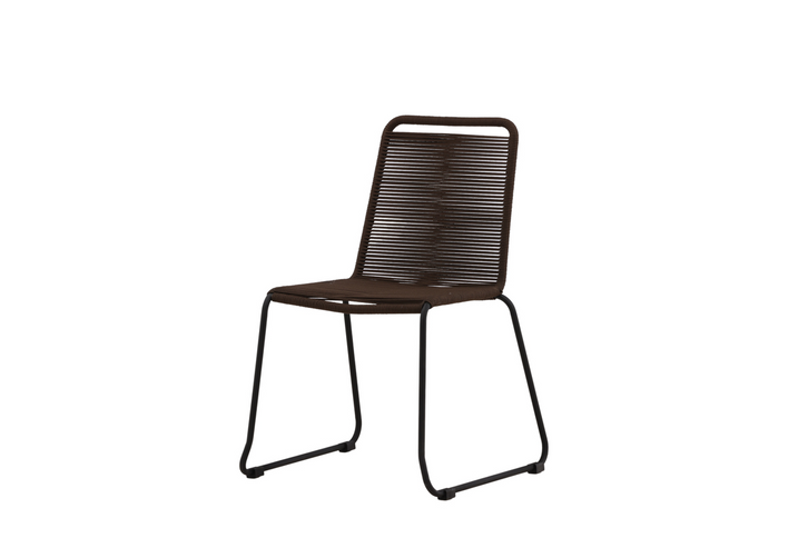 Venture Home Lindos Matstolar 2-Pack Brun Utomhus